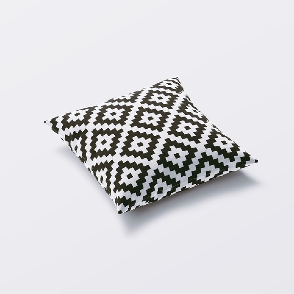 Aydemir Tekstil Geometrik Dijital Baskılı Modern Yer Minderi Kılıfı (Bahçe Minderi) 70X70 - 70 X 70 - Beyaz Bahçe Dekorasyon & Düzenleme Fiyatı