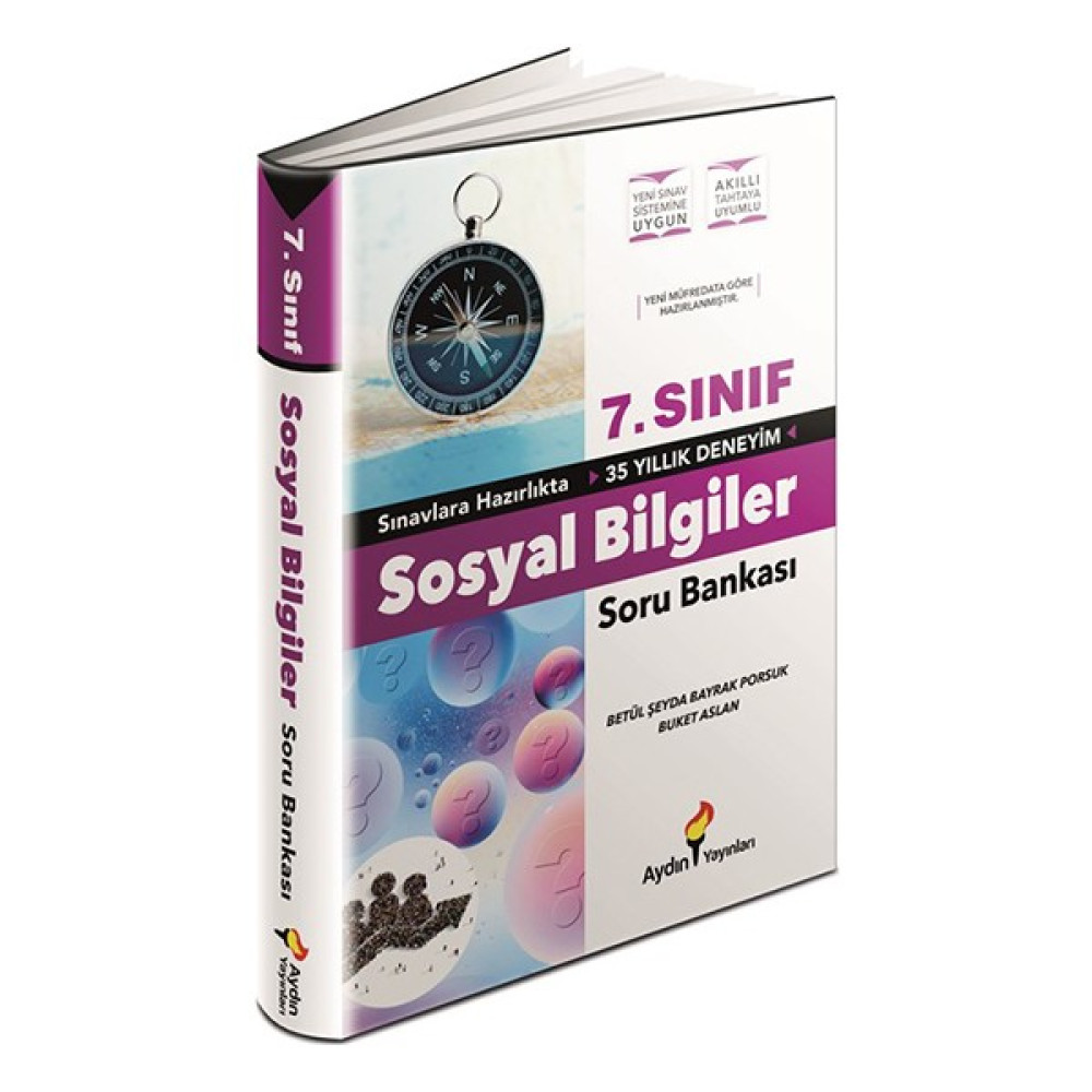 Aydın 7. Sınıf Sosyal Bilgiler Soru Bankası Sosyal Bilgiler Fiyatı