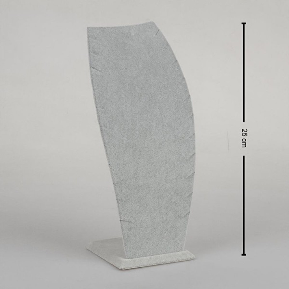 Aydın Dekor Yeni Yerli Süet Gri 25CM Kolye Sergileme Standı (Aydındecor) Eşya Saklama / Düzenleme Fiyatı