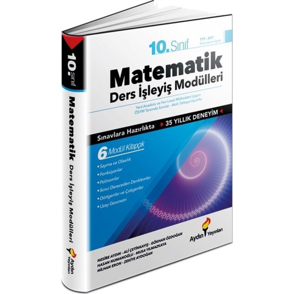 Aydın Yayınları 10. Sınıf Matematik Ders Işleyiş Fasikülleri 6 Modül Kitapçık Matematik Fiyatı