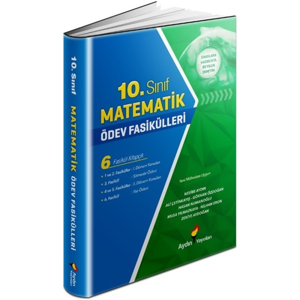 Aydın Yayınları 10. Sınıf Matematik Ödev Fasikülleri Matematik Fiyatı