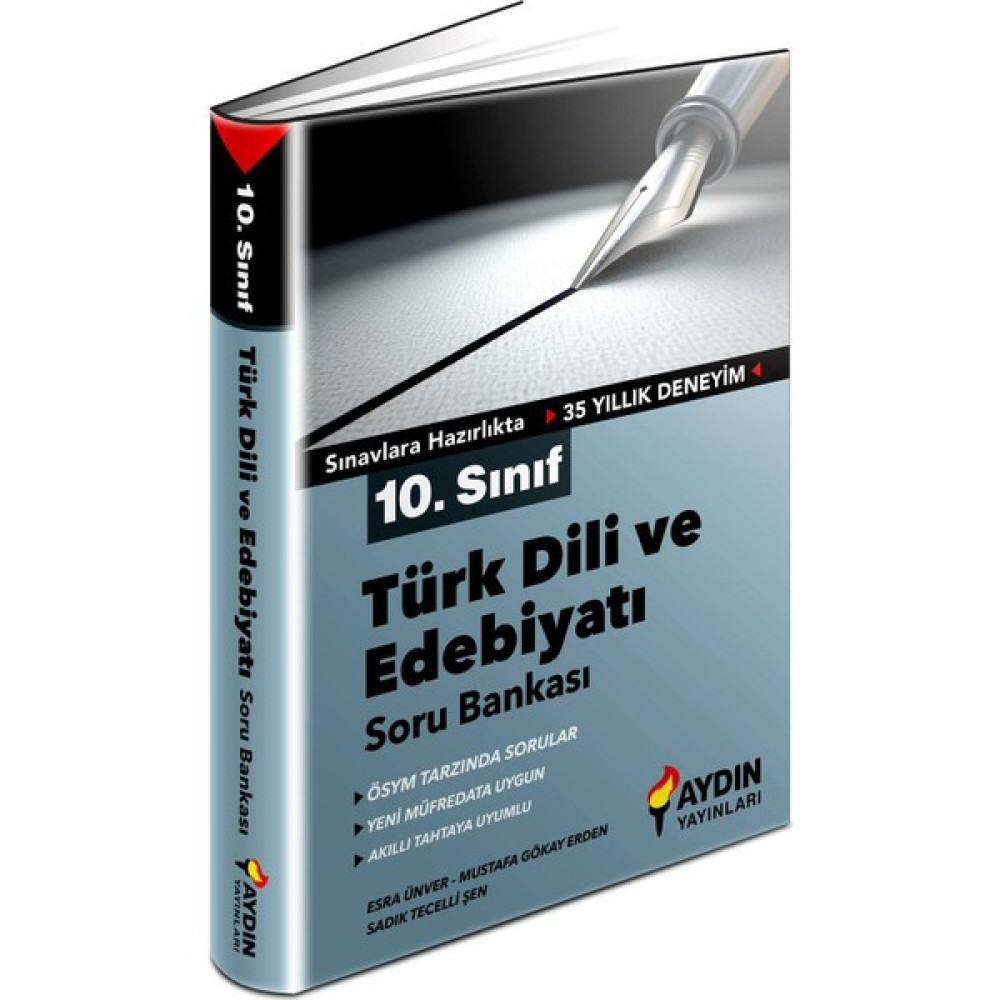 Aydın Yayınları 10. Sınıf Türk Dili ve Edebiyatı Soru Bankası Türkçe Fiyatı