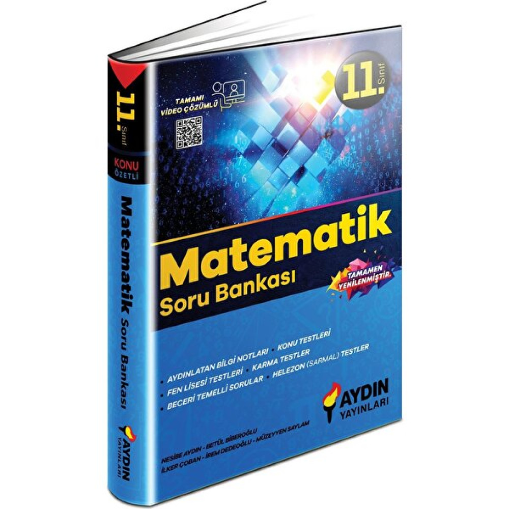 Aydın Yayınları 11. Sınıf Matematik Konu Özetli Soru Bankası Kaynak Kitapları Fiyatı