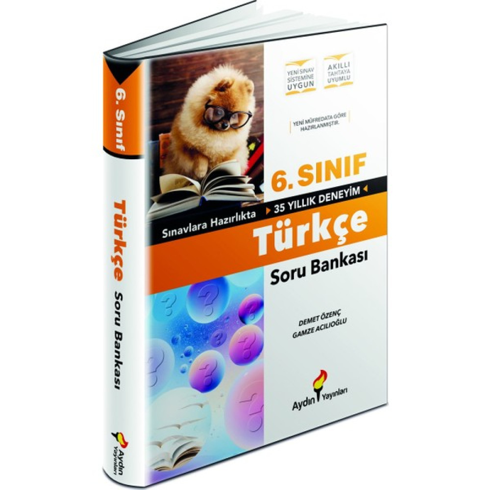 Aydın Yayınları 6.Sınıf Türkçe Soru Bankası Türkçe Fiyatı