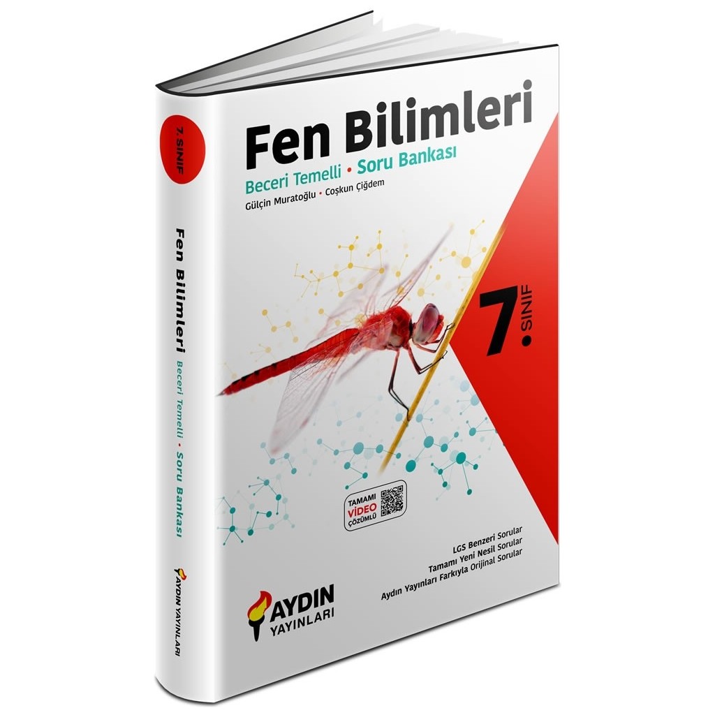 Aydın Yayınları 7. Sınıf Fen Bilimleri Beceri Temelli Soru Bankası Kaynak Kitapları Fiyatı