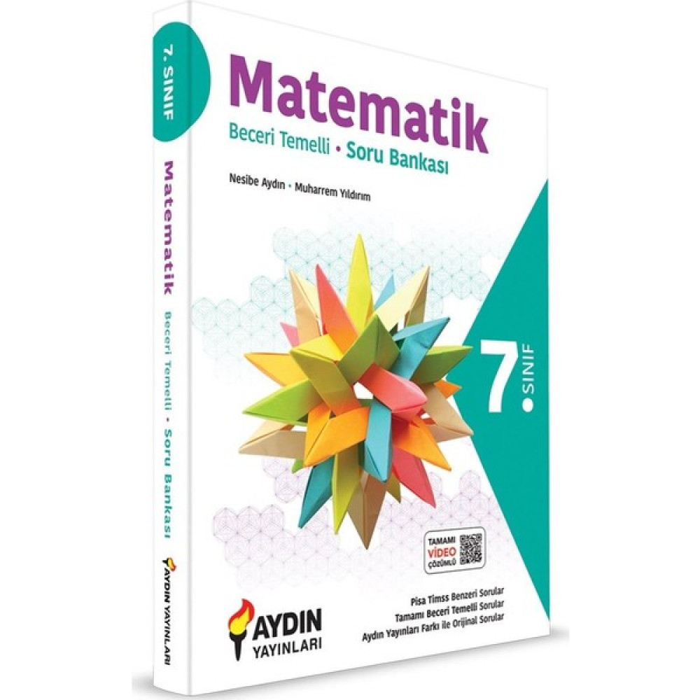 Aydın Yayınları 7. Sınıf Yeni Nesil Beceri Temelli Matematik Soru Bankası Matematik Fiyatı