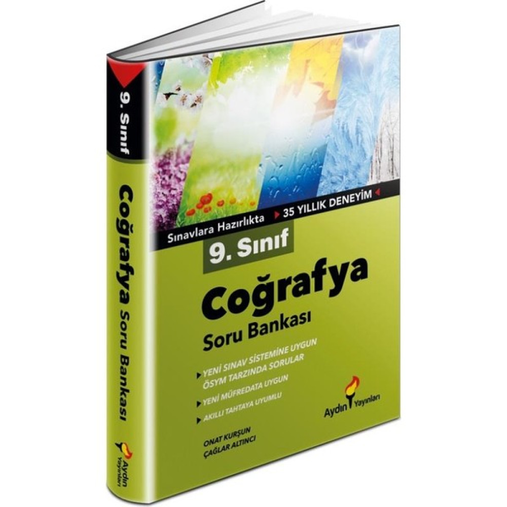 Aydın Yayınları 9. Sınıf Coğrafya Soru Bankası Coğrafya Fiyatı