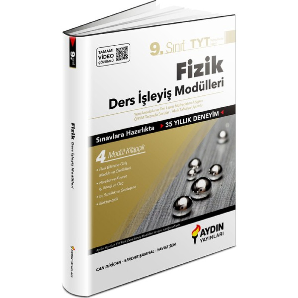 Aydın Yayınları 9. Sınıf Fizik Ders Işleyiş Modülleri Kaynak Kitapları Fiyatı