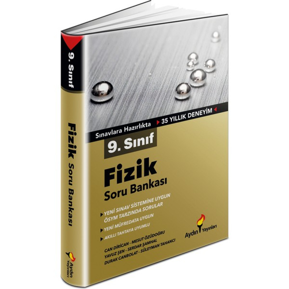 Aydın Yayınları 9.Sınıf Fizik Soru Bankası Fizik Fiyatı