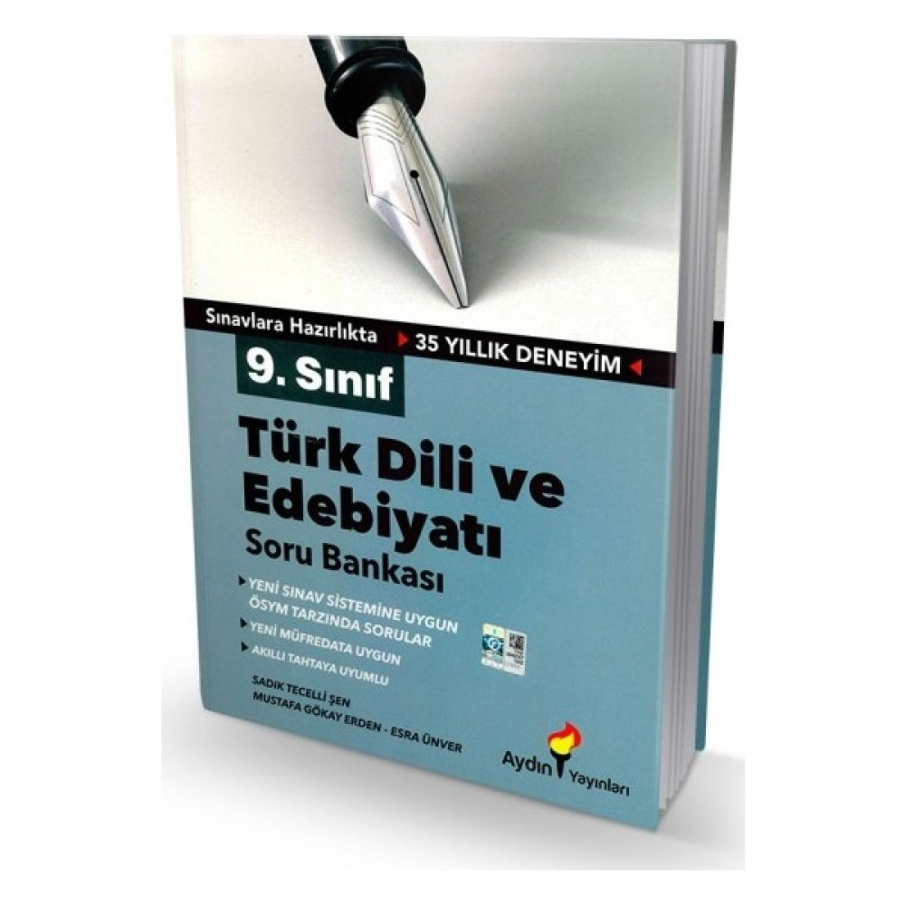 Aydın Yayınları 9.Sınıf Türk Dili Ve Edebiyatı Soru Bankası Türkçe Fiyatı