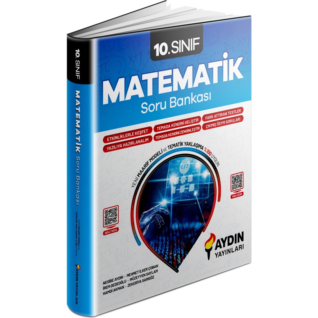 Aydın Yayınları Aydın 10. Sınıf Matematik Soru Bankası Yeni Kaynak Kitapları Fiyatı