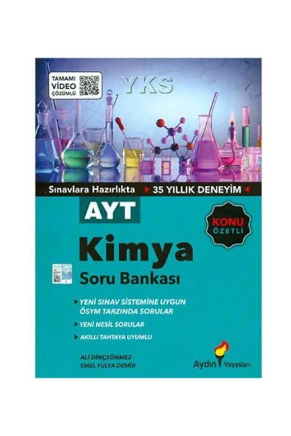 Aydın Yayınları Aydın Ayt Kimya Soru Bankası" Ders Sınav Kitapları Fiyatı