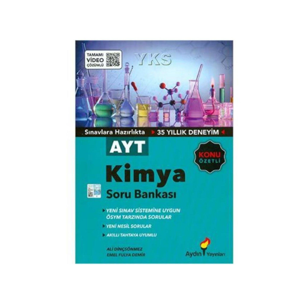 Aydın Yayınları Aydın Ayt Kimya Soru Bankası Ders Sınav Kitapları Fiyatı
