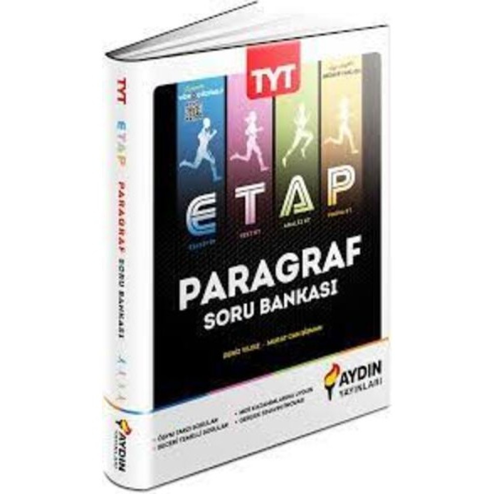 Aydın Yayınları Aydın Etap Paragraf Soru Bankası Temel Yeterlilik Testi (TYT) Fiyatı