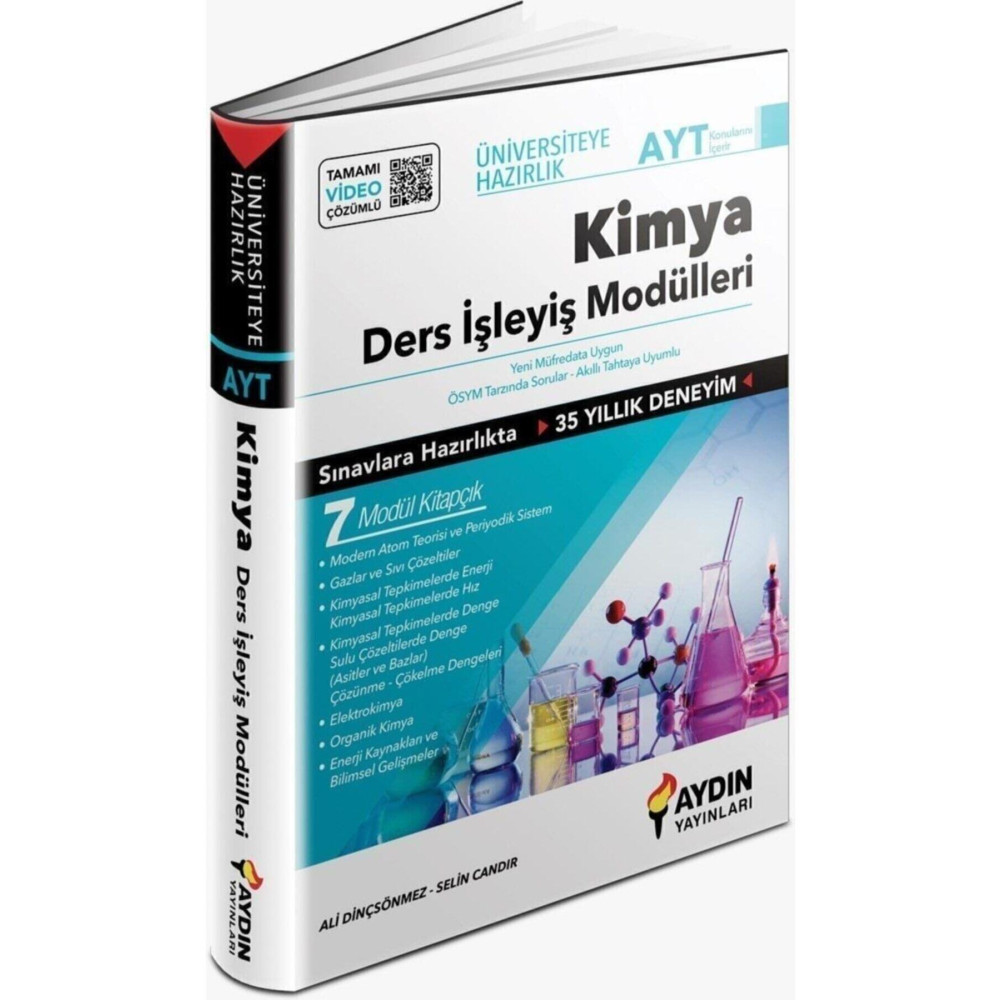Aydın Yayınları Ayt Kimya Ders Işleyiş Modülleri 7 Kitap Ders Sınav Kitapları Fiyatı