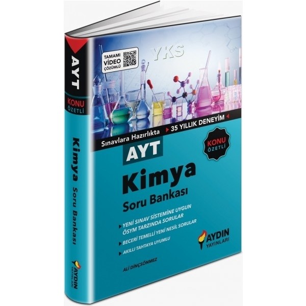 Aydın Yayınları AYT Kimya Konu Özetli Soru Bankası Üniversite Hazırlık İçin 110 Sayfa Diğer Fiyatı