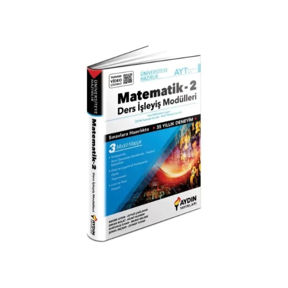 Aydın Yayınları AYT Matematik 2.kitap Ders Işleyiş Modülleri Kaynak Kitapları Fiyatı
