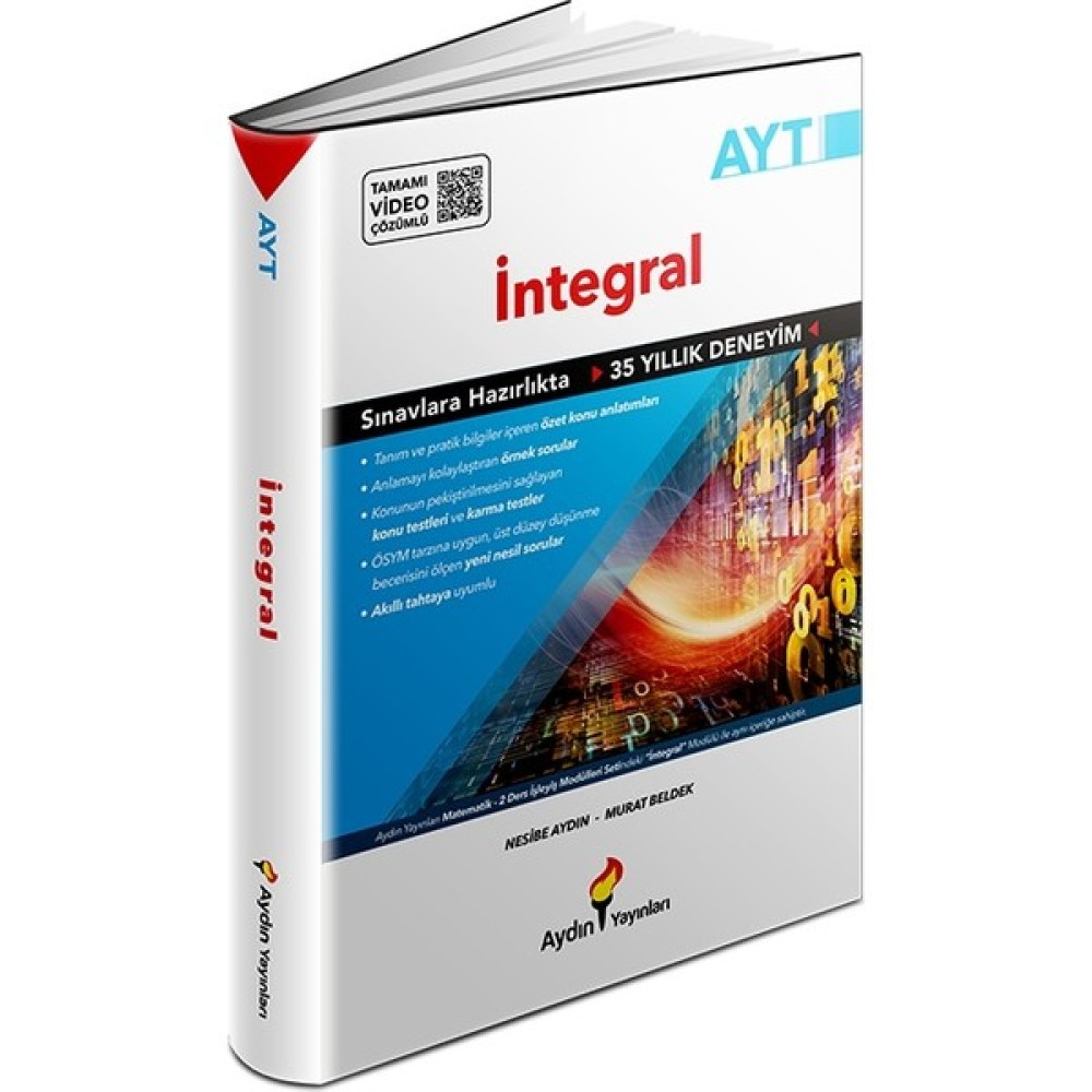 Aydın Yayınları AYT Video Çözümlü Integral Fasikülü Matematik Fiyatı