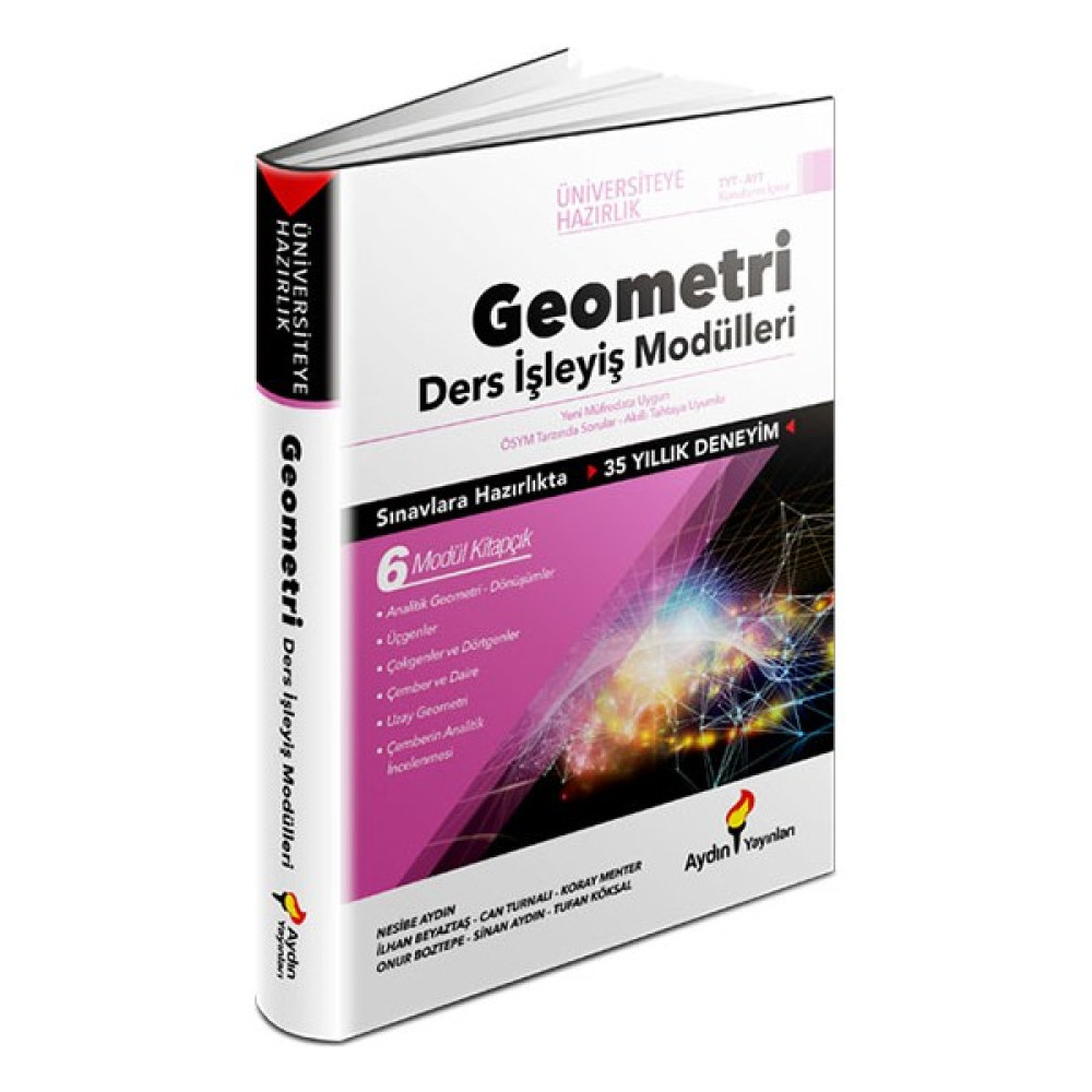 Aydın Yayınları TYT AYT Geometri Ders Işleyiş Modülleri Geometri Fiyatı
