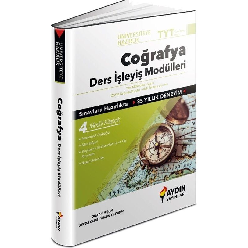 Aydın Yayınları Üniversiteye Hazırlık TYT Coğrafya Ders İşleyiş Modülleri Diğer Fiyatı