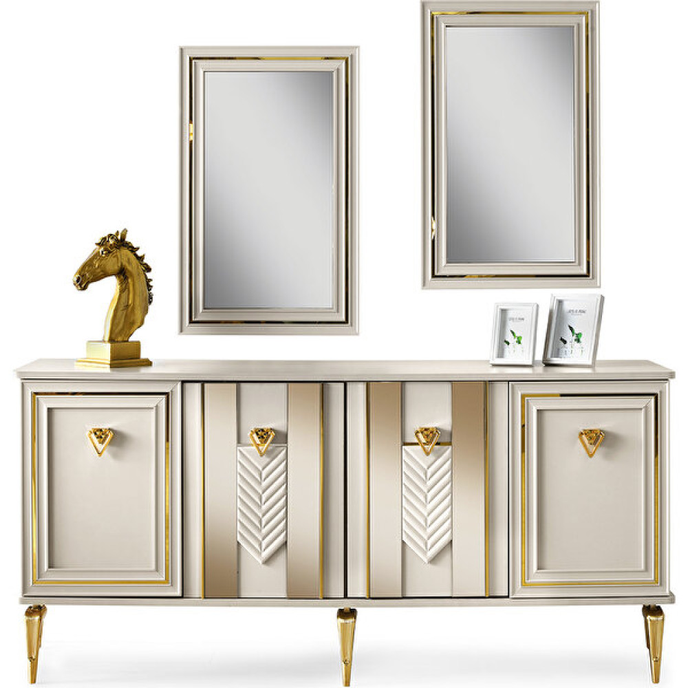 Aydınev Zümrüt Mdf Konsol ve Ayna - 75 x 170 cm Konsol Mobilya Fiyatı