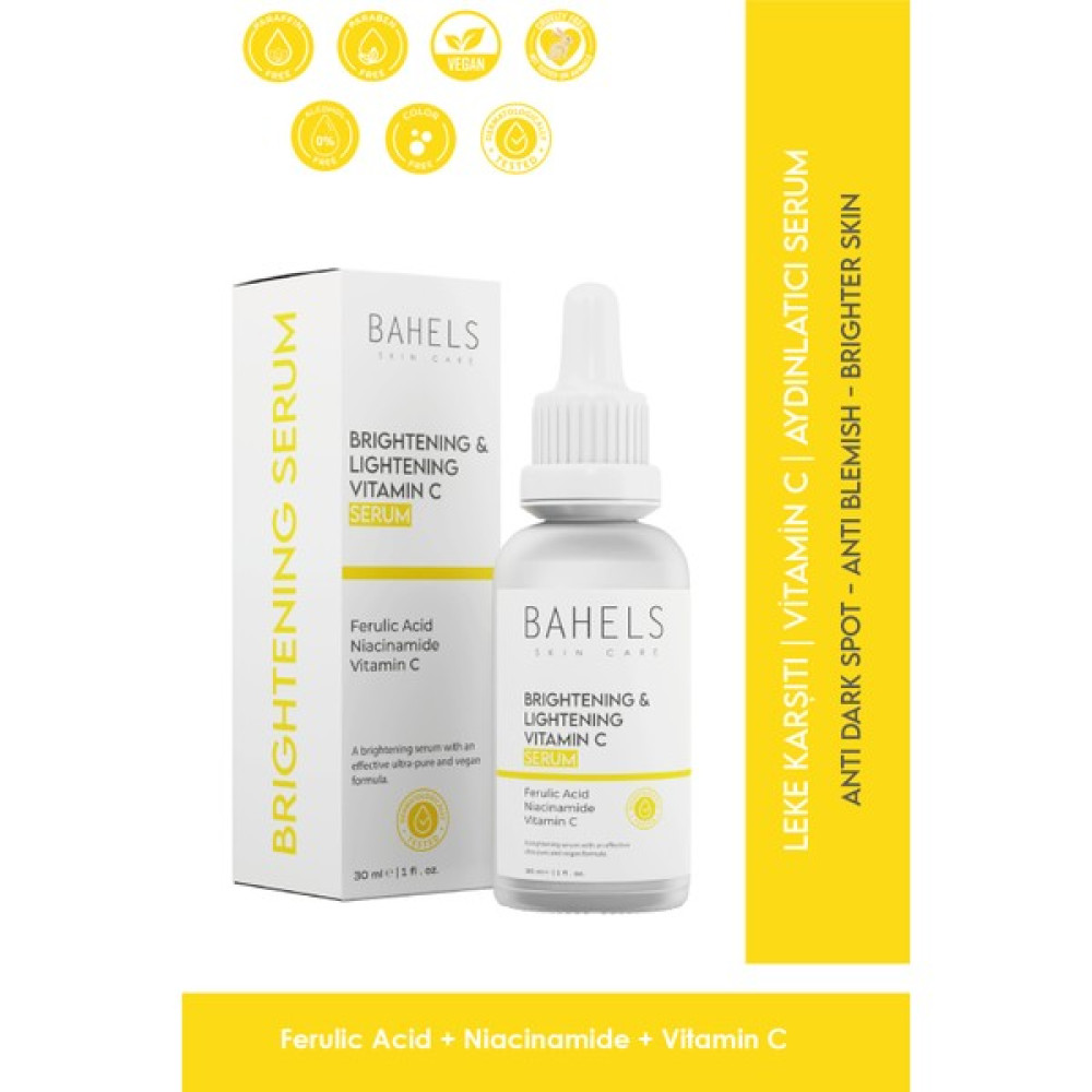 Aydınlatıcı, Leke Karşıtı ve Cilt Tonu Eşitleyici, Vitamin C Cilt Bakım Serumu 30 ml Anti-Aging / Yaşlanma Karşıtı Fiyatı
