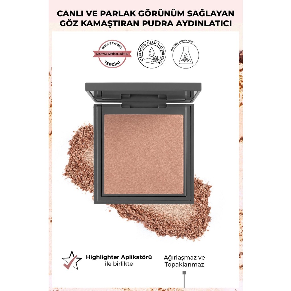 Aydınlatıcı - Powder Highlighter Gold Aydınlatıcı Fiyatı