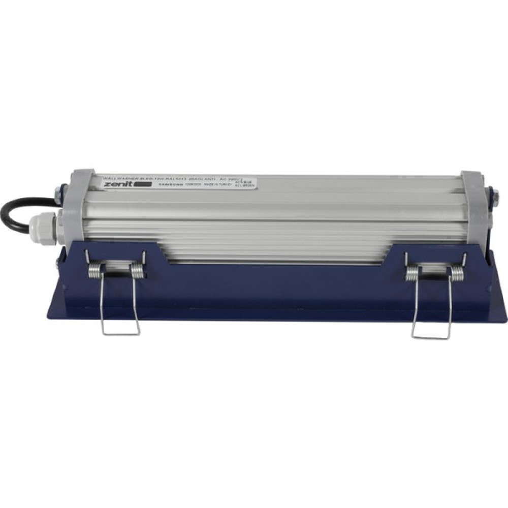 Aydınlatma WallWasher Led Dış Mekan IP65 15 W 6.500K Beyaz Ledronics 220 VAC Sıva Altı Mavi Kasa 25cm - 6500K - Beyaz Işık Armatür Fiyatı