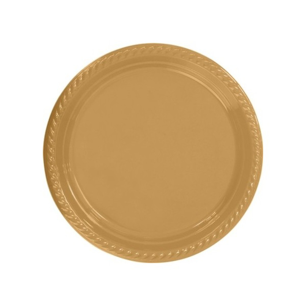 Aydınlı Parti Aksesuar Gold Plastik Tabak 22 cm 25LI Oto Boyaları Fiyatı