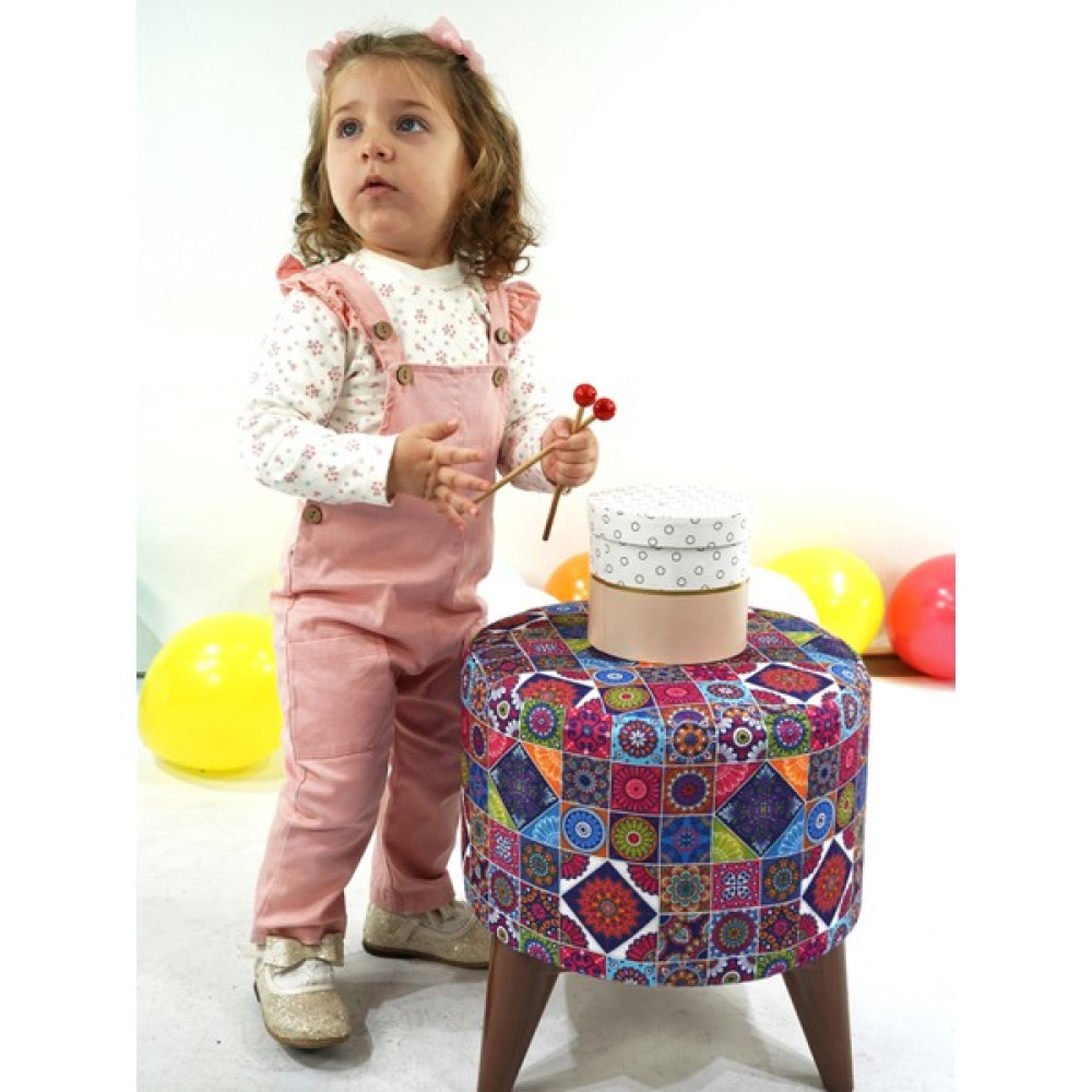 Aydodo Salopet Sweatshirt Ikili Kız Bebek Takım Bebek Giysi Takım Fiyatı