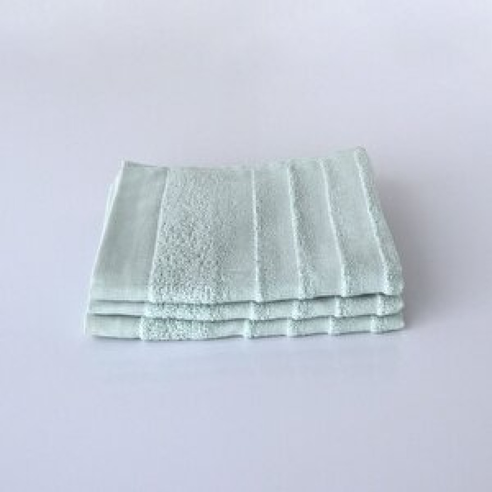 Ayera Home Jakarlı Çizgili Doku Mint 3'lü Havlu Seti Banyo Havlusu Fiyatı