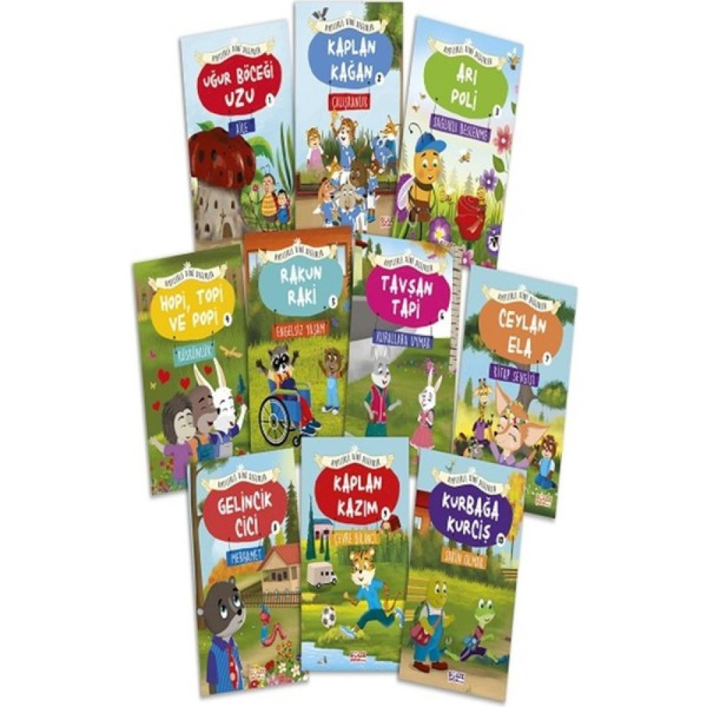 Ayetlerle Dini Değerler Set 10 Kitap Zihinsel Gelişim Kitapları Fiyatı