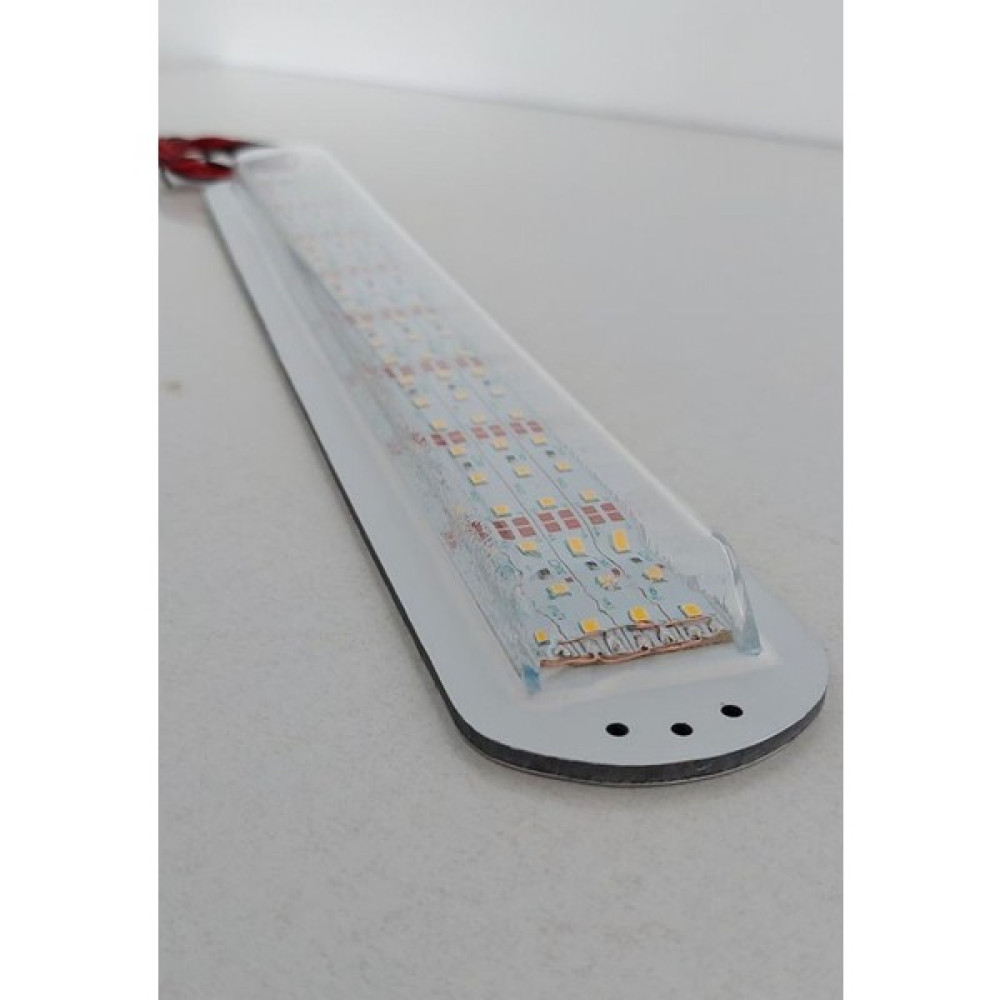 Ayge Su Geçirmez LED Lamba Marine Yat Tekne Karavan 12V Dc - 30W - 3A 45CM ( Şeffaf )A - 45 cm Led Aydınlatmalar Fiyatı