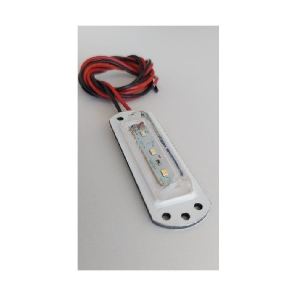 Ayge Su Geçirmez LED Lamba Marine Yat Tekne Karavan 12V Dc 9cm (Şeffaf & G.ışığı) Led Aydınlatmalar Fiyatı