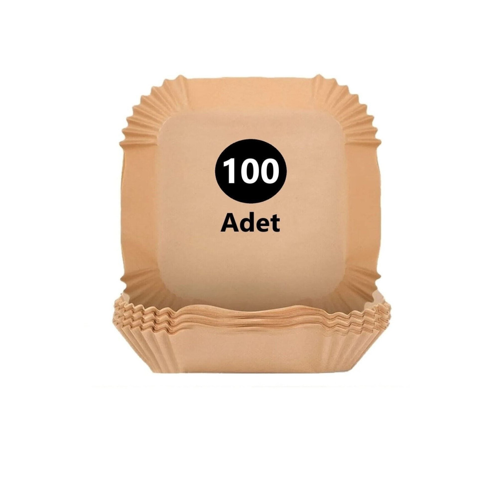 Aygoren Home 100 Adet Airfryer Pişirme Kağıdı Kare Tabak Model Yağlı Kağıt Pişirme Kağıdı Fiyatı