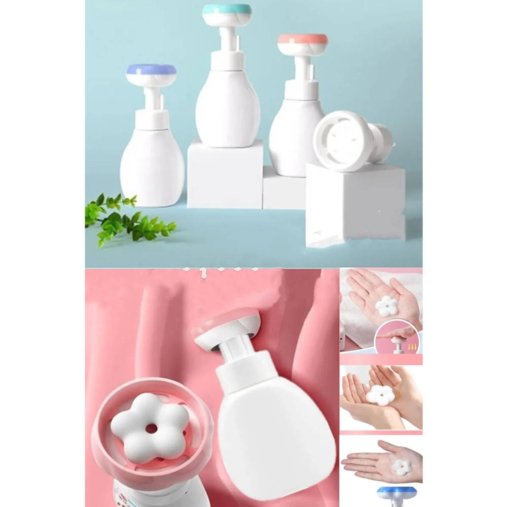 Aygoren Home Çiçek Şekilli Köpük Verici Sıvı Sabunluk 300 Ml El Köpük Dağıtıcı Asorti Sabunluk Fiyatı
