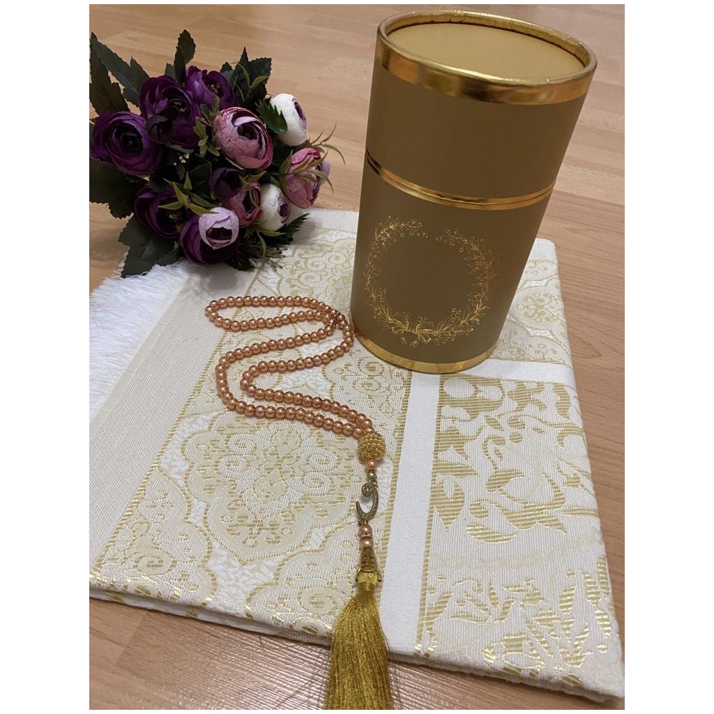 Ayhan Ayhanhome Çeyizlik Hediyelik Kutulu Gold Seccade Seti Lüks Tafta Seccade, Inci Tesbih - 70 x 120 cm SSD / Solid State Drive Fiyatı