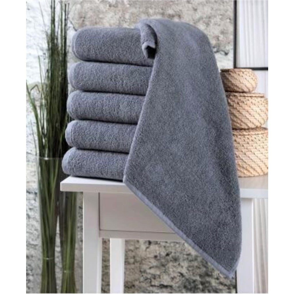 ayhanhome Pamuk Ekstra Yumuşak Gri 6 Adet Spor & Kuaför 50 x 90 cm El Yüz Havlu Seti - 50 x 90 cm El / Yüz Havlusu Fiyatı