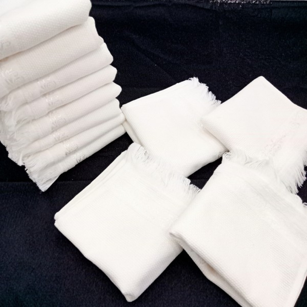 AYHOME Etamin Işleme Mutfak Havlu Seti 12 Adet Krem 50 x 30 cm - 12'li - Krem Rengi Mutfak Tekstili Fiyatı