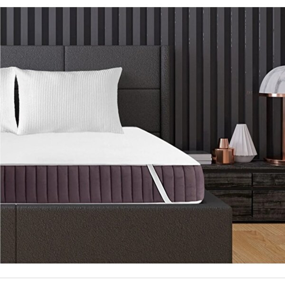 AYHOME Sıvı Geçirmez Yatak Alezi Yatak Koruyucu Micro Fit Dört Kenar Lastikli 100% Pamuklu Beyaz - 160 x 200 cm Alez / Yatak Koruyucu Fiyatı