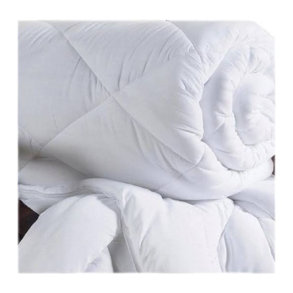 AYHOME Tek Kişilik Antialerjik Lüx Silikon Yorgan ve Yastık Hediyeli 1 Adet Yastık 800GR Pamuklu Beyaz - 155 x 215 cm - 100 - Beyaz Yorgan Fiyatı