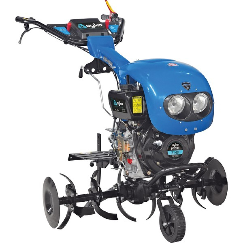 Ayka RZ 360 F Çapa Makinesi 178 FE 7 hp Dizel Marşlı Motor 3+1 Vites Çapalama Makinesi Fiyatı