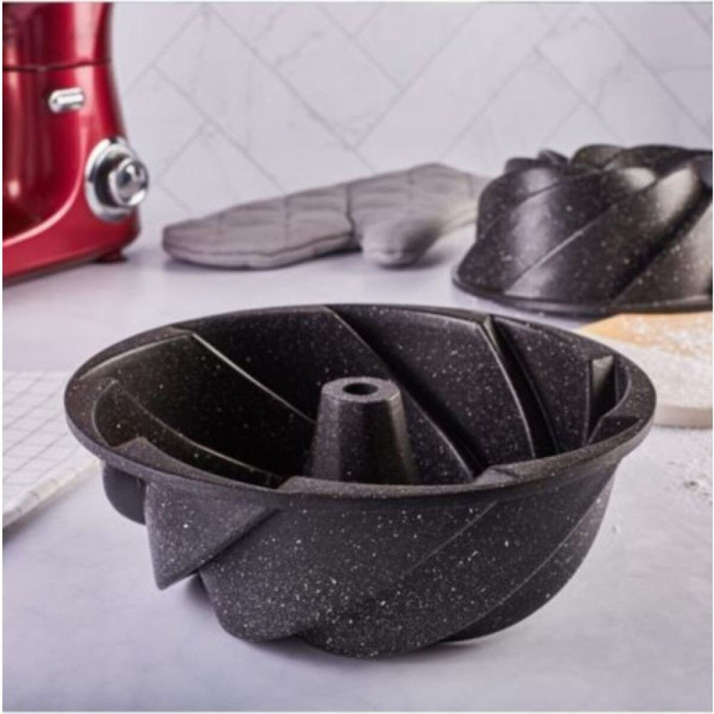 Aykul Store Black New Döküm Granit Kek Kalıbı Siyah Rüzgar Gülü Döküm Kek Kalıbı Kek Kalıpları Fiyatı