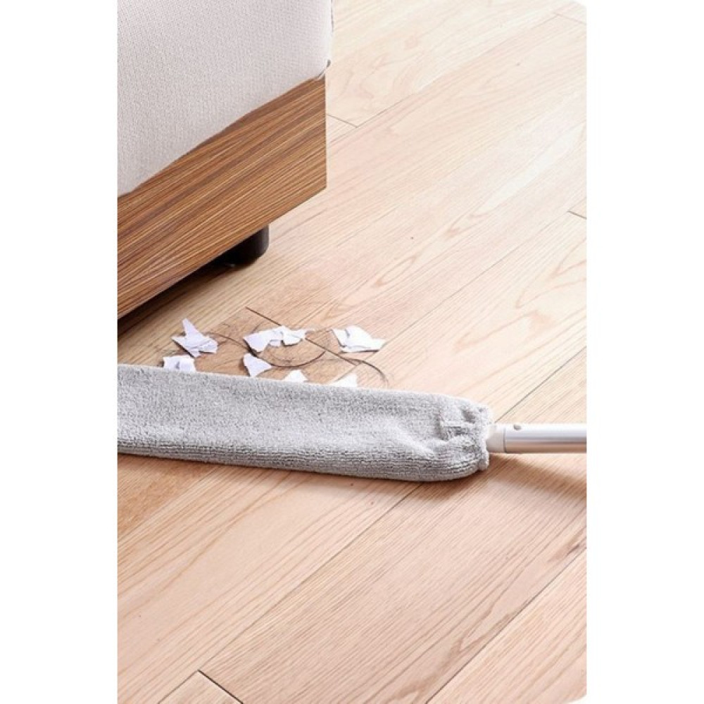 Ayla Stand Sihirli Mikrofiber Başlıklı Girintili Yüzey Dip Köşe Raf Temizleme Mopu + 1 - Gri Temizlik Malzemeleri Fiyatı