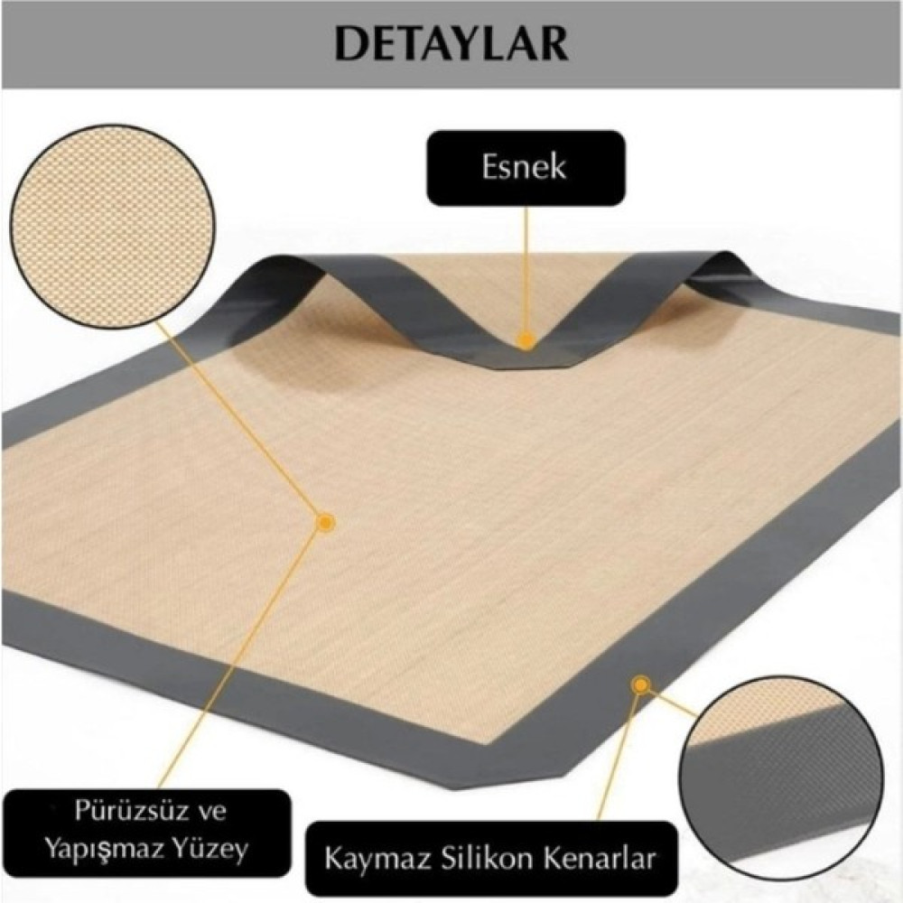 Ayla Stand Silikon Yanmaz Yapışmaz Pişirme Matı Kek Kalıpları Fiyatı