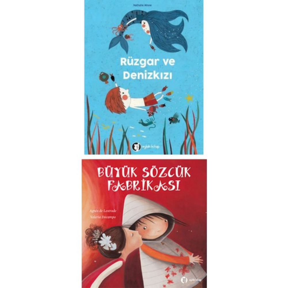 Aylak Kitap 2 Kitap Set - Büyük Sözcük Fabrikası - Rüzgar ve Deniz Kızı Çocuk Oyuncağı Fiyatı