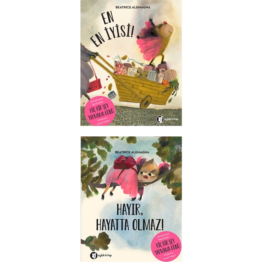 Aylak Kitap 2 Kitap Set - Hayır, Hayatta Olmaz, En En Iyisi! Diğer Fiyatı