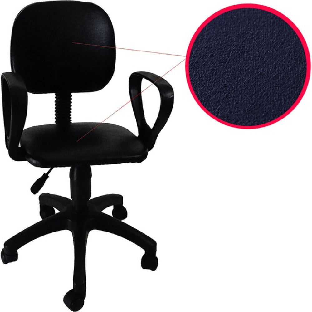 AYM Ofis Kumaş Döşeme Siyah Sekreter Ofis Ev Öğrenci Çalışma Sandalyesi Ofis Bekleme Koltuğu Fiyatı