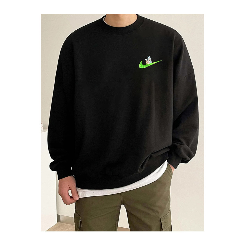 aynewmoda Sweatshirt Baskılı Bisiklet Yaka XL Beden Bayan Sweatshirt Fiyatı
