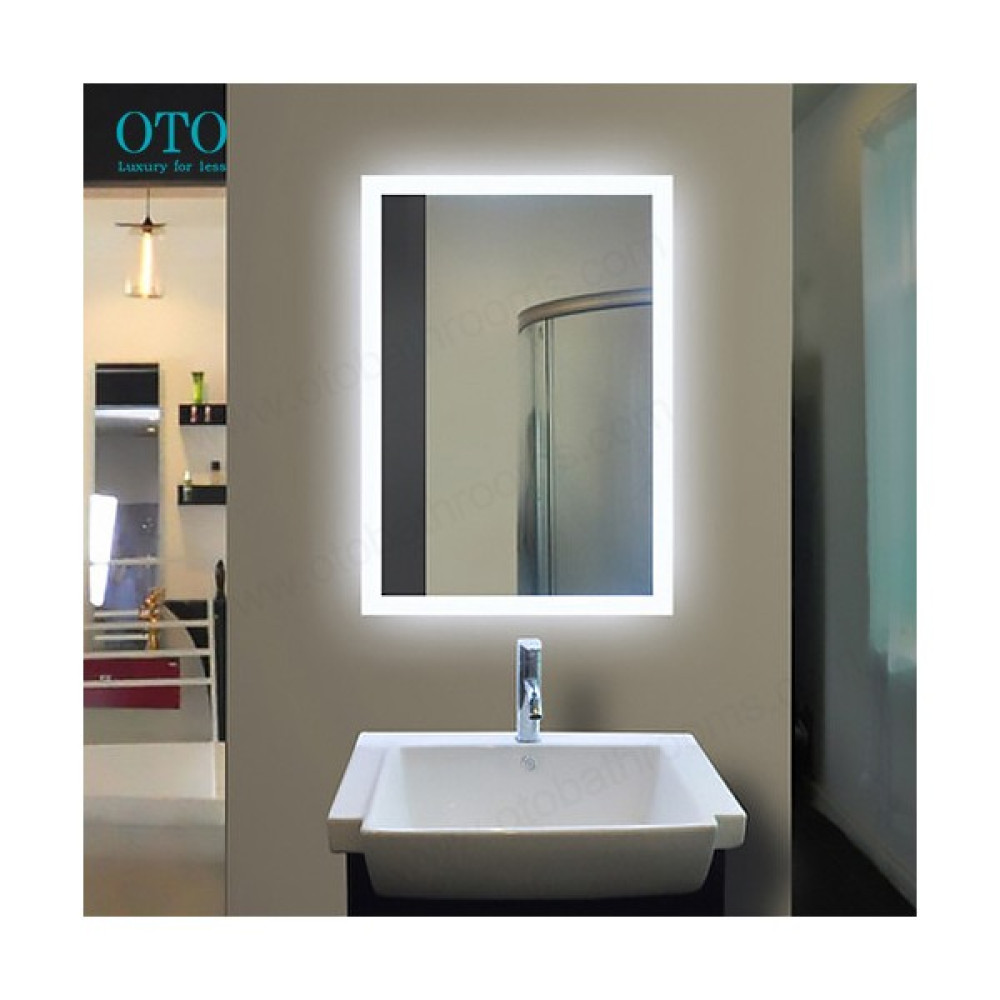 Aypars Atölye Banyo,lavabo Aynası Ledli Ayna 4 mm Flotal Ayna 50X70 cm Banyo Aynası Fiyatı
